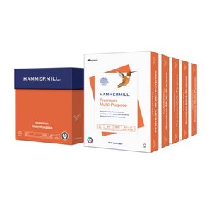 lot 23 image: Hammermill 24 lb. Premium Multipurpose Copy Paper 8.5 x 11 5 Ream