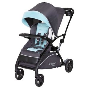 lot 26 image: Baby Trend Sit N Stand� 5-in-1 - Shopper Stroller - Blue Mist - Blue