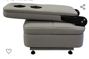 lot 55 image: RIDE-USA Narrow Extra Jump Seat for Mini Van and Pick-up Truck (Grey)