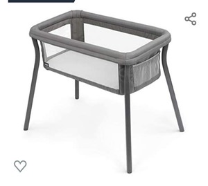 lot 118 image: Chicco LullaGo Anywhere Portable Bassinet - Sandstone  Grey