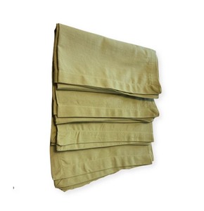 lot 165 image: Four square green napkins