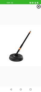 lot 172 image: Worx WA1800 12in 725psi Hydroshot Patio Surface Cleaning Attachment (For Hydroshot Pressure Washers)