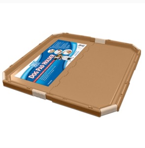 lot 176 image: OUT PetCare Dog Pad Holder Portable Tray for Pet Training and Pads Fits Pads 21 x 21 Inches or Smaller