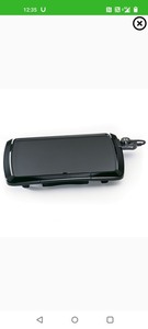 lot 179 image: Presto Cool-Touch Electric Griddle