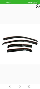 lot 202 image: AVS 08-13 Cadillac CTS Ventvisor In-Channel Front & Rear Window Deflectors 4pc - Smoke