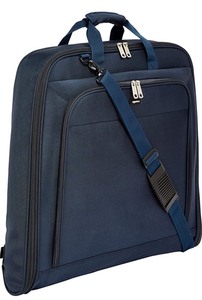 lot 234 image: Amazonbasics Premium Travel Hanging Luggage Suit Garment Bag 21.1 Inch Navy ...