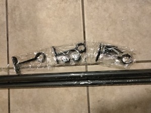 lot 273 image: curtain rod