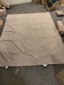 lot 285 image: beige rug 10x8 feet