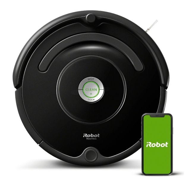 lot 24635 image: iRobot Roomba 675 Wi-Fi Connected Robot Vacuum Retail $179.99