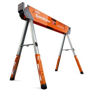 lot 23493 image: Bora Portamate Adjustable Speedhorse Xt Sawhorse Work Support System - Retail $89.99
