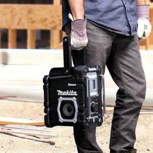 lot 23499 image: WTD - 8V Lithium-Ion Cordless Bluetooth Jobsite Radio (Tool Only) - Retail $169.00