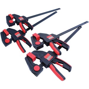 lot 23519 image: Trigger Clamp Set - Containing 2 Each of EHKM06 and EHKL12 (4-Piece) - Retail $35.99