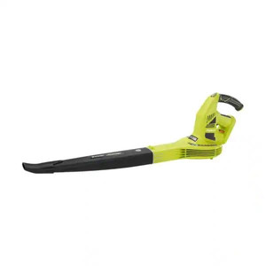 lot 23539 image: RYOBI ONE 18V 150 MPH 200 CFM Cordless Battery Hybrid Leaf BlowerSweeper (Tool Only) - Retail $64.97