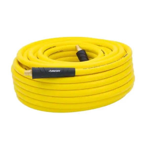 lot 23968 image: HUSKY - 38 x 100in.  Hybrid Air Hose - Retail $50.98