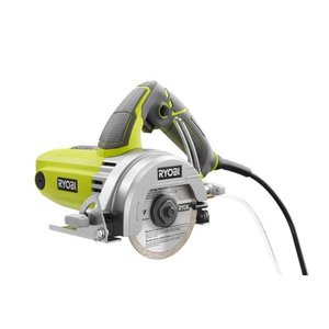 lot 23479 image: Ryobi Tile Saw 4 Inch Wet Diamond Blade Ceramic Floor Inatallation Power Tool&nbsp- Retail $151.80