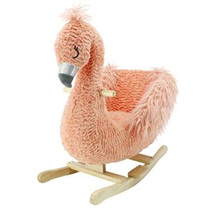 lot 8251 image: Animal Adventure Soft Landing  Joyrides  Flamingo  Character Rocker