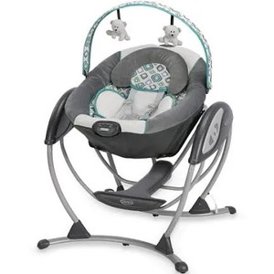 lot 8253 image: Graco Glider LX Baby Swing