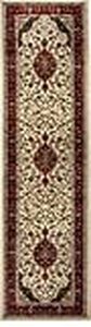 lot 8274 image: Well Woven Barclay Medallion Kashan Traditional Ivory 23 x 73 Runner Rug