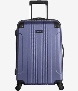 lot 8292 image: Out Of Bounds 24-Inch Lightweight Hard Side Spinner Suitcase, Smokey Purple