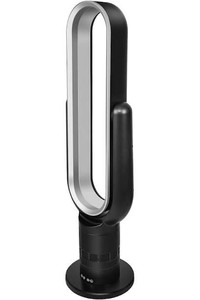 lot 8321 image: HealSmart Sufficient Size Bladeless Fan, Standing Fan, Tower Fan, 10 Speeds Settings, 10-Hour Timing Closure Bladeless Fan, Stylish And Modern Fan, Low Noise, 39 Inches, Black