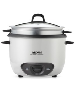 lot 8329 image: Aroma Arc-743-1NG 6-Cup Pot Style Rice Cooker