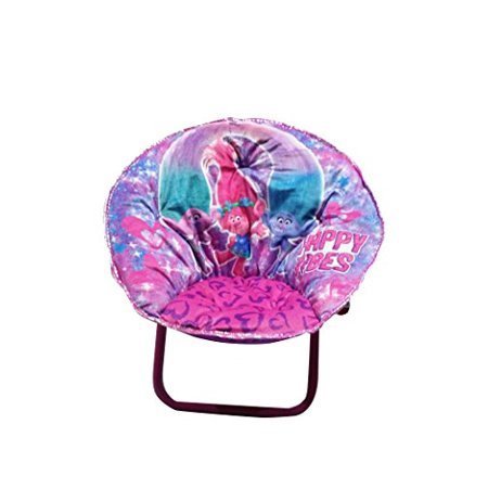lot 7558 image: DreamWorks Trolls Saucer Chair Childrens