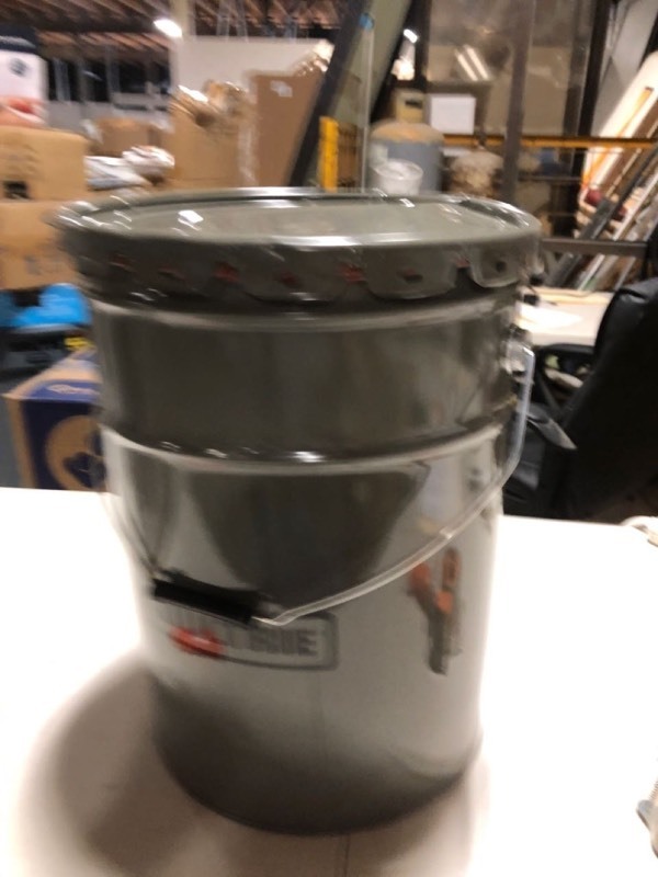 lot 7470 image: DAMAGED - BUCKET ONLY - Moultrie 6.5-gallon Pro Hunter Ii Hanging Feeder