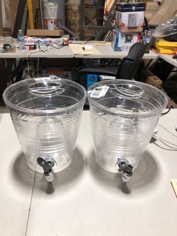 lot 7482 image: SET OF 2 - Drink Dispenser