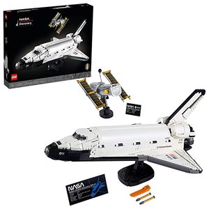 lot 7960 image: LEGO LEGO NASA Space Shuttle Discovery 10283 Build and Display Model for Adults, New 2021 (2,354 Pieces)