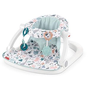 lot 7961 image: Fisher-Price Sit-Me-Up Floor Seat - Pacific Pebble, Infant Chair