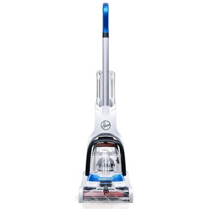 lot 7970 image: Hoover - PowerDash Corded Upright Deep Cleaner - WhiteBlue