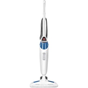 lot 7982 image: Bissell Power Fresh Steam Mop, Floor Steamer, Tile Cleaner, and Hard Wood Floor Cleaner, Blue Powerfresh