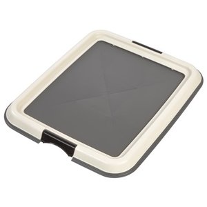 lot 8031 image: IRIS USA Small Pet Training Pad Holder Dark Gray