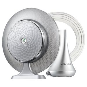 lot 8054 image: SureCall - EZ 4G Five-band Home Cellular Signal Booster - Silver