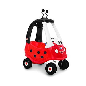 lot 8056 image: Little Tikes Ladybug Cozy Coupe Ride-On Car