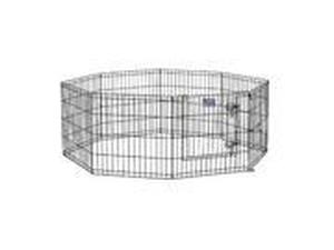 lot 8060 image: MidWest Homes For Pets Ultra-Durable Pet Playpen 48 Camo Green