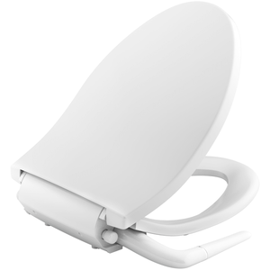 lot 8066 image: KOHLER Puretide Non- Electric Bidet Seat for Elongated Toilets in White