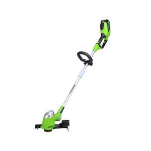 lot 8070 image: Greenworks 40V 13-inch Cordless String TrimmerEdger Battery Not Included 21332VT