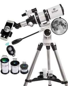lot 8082 image: Gskyer Telescope, Telescopes for Adults, 80mm AZ Space Astronomical Refractor Telescope, Telescope for Kids, Telescopes for Adults Astronomy, German Technology Scope