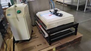 lot 5707 image: Bio Rad HydroTech Vacuum Pump  (2) Gel Dryer Model 593 