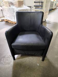 lot 18515 image: Black Keilhauer Lounge Chair - Normal Wear and Tear&nbsp&nbsp- FIRST COME FIRST SERVE