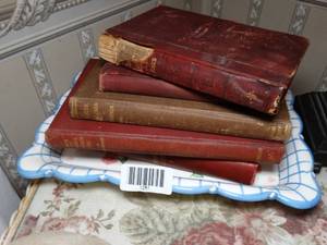 lot 1251 image: Vintage 1st Edition Books and Platter
