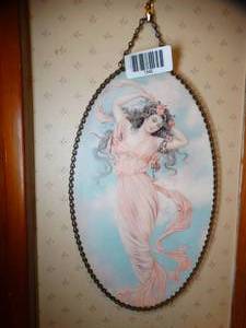 lot 1342 image: Lot of 3  Wall Art in Upstairs Hallway  Vintage Frames