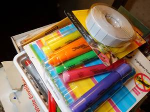 lot 1344 image: Large Variety of Office Supplies