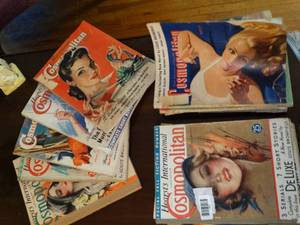 lot 1453 image: (16) - 1930s-40s Cosmopolitan Magazines