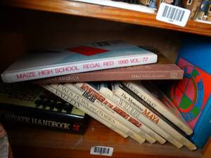 lot 1483 image: Books on Bottom Shelf