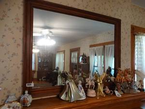 lot 1505 image: 45 x 35 Above Mantel Mirror