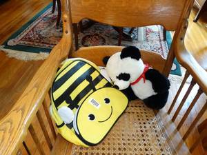 lot 1511 image: Bear and Bee Backpack