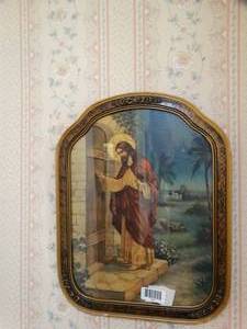 lot 1544 image: Vintage Jesus Framed Wall Print