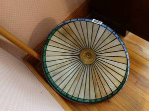 lot 1545 image: Art Deco Tiffany Style 20 Diameter Lamp Shade